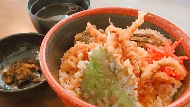 【通常メニュー】下足天丼